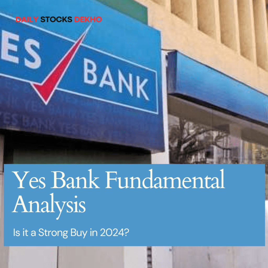 Yes Bank Fundamental Analysis.